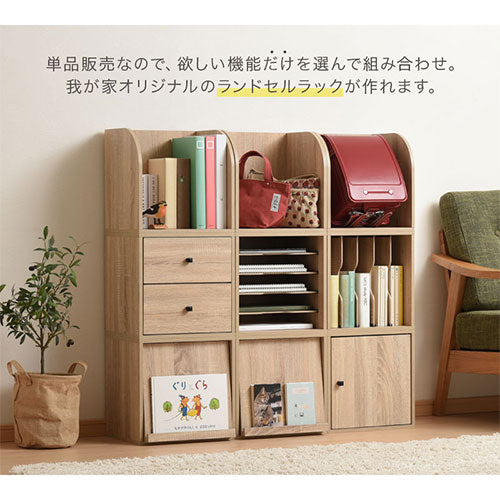 木製キューブボックス〔幅35cm〕