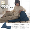 低反発テレビ枕 クッションチェア 背もたれ 低反発 クッション ウレタン 大きい 折りたたみ 座椅子 サポート テレビ枕 ごろ寝 三角クッション ベッド 枕 サポートマット ぼん家具