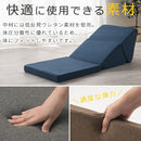 低反発テレビ枕 クッションチェア 背もたれ 低反発 クッション ウレタン 大きい 折りたたみ 座椅子 サポート テレビ枕 ごろ寝 三角クッション ベッド 枕 サポートマット ぼん家具