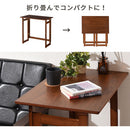 フォールディングテーブル 折りたたみデスク パソコンデスク 机 木製 おしゃれ ワークデスク 学習机 勉強机 pc 幅70 奥行45 作業台 北欧 コンパクト シンプル ぼん家具