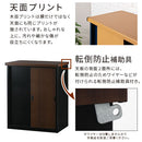 木目物置〔中〕 屋外収納庫 物置 スチール物置 木目 小型 屋外 おしゃれ スチール 棚 大容量 鍵付き 倉庫 庭 ベランダ 防錆 防水 引き戸 スライド DIY 防災用品 収納 ぼん家具