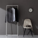 ハンガーラック ハンガーラック L型 スチール製 洋服 衣類 収納 シンプル スリム コート 軽量 玄関 寝室 ぼん家具