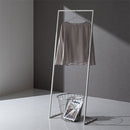 ハンガーラック ハンガーラック L型 スチール製 洋服 衣類 収納 シンプル スリム コート 軽量 玄関 寝室 ぼん家具