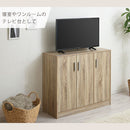 シューズボックス 3扉 奥深タイプ 幅90×奥行35cm シューズボックス おしゃれ 大容量 靴箱 屋外 玄関 下駄箱 大容量 幅90cm シューズロッカー 収納 奥深型 玄関収納 木製 扉付 マルチラック キャビネット 3扉 ぼん家具