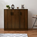 シューズボックス 3扉 奥深タイプ 幅90×奥行35cm シューズボックス おしゃれ 大容量 靴箱 屋外 玄関 下駄箱 大容量 幅90cm シューズロッカー 収納 奥深型 玄関収納 木製 扉付 マルチラック キャビネット 3扉 ぼん家具