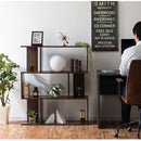 ディスプレイシェルフ〔3段ワイド〕 ディスプレイラック S型 3段 オープンラック シェルフ 収納棚 本棚 ディスプレイ A4 ぼん家具