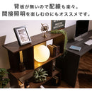 ディスプレイシェルフ〔3段ワイド〕 ディスプレイラック S型 3段 オープンラック シェルフ 収納棚 本棚 ディスプレイ A4 ぼん家具