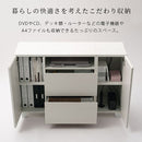 [ 幅120cm ] テレビ台ハイタイプ テレビ台 テレビボード ハイタイプ おしゃれ TV台 TVボード テレビラック キャビネット 壁寄せ 50インチ サイドボード 扉付き 引き出し 収納 大容量 ぼん家具