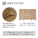 [ 幅120cm ] テレビ台ハイタイプ テレビ台 テレビボード ハイタイプ おしゃれ TV台 TVボード テレビラック キャビネット 壁寄せ 50インチ サイドボード 扉付き 引き出し 収納 大容量 ぼん家具