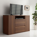 [ 幅120cm ] テレビ台ハイタイプ テレビ台 テレビボード ハイタイプ おしゃれ TV台 TVボード テレビラック キャビネット 壁寄せ 50インチ サイドボード 扉付き 引き出し 収納 大容量 ぼん家具