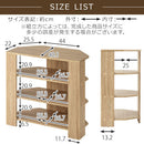 [ 幅80cm ] コンパクトテレビ台 テレビ台 テレビボード ローボード 幅80 コーナーテレビ台 おしゃれ 32型 24型 リビングボード ラック 収納 木製 壁寄せ ハイタイプ 角置き ぼん家具