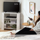 [ 幅80cm ] コンパクトテレビ台 テレビ台 テレビボード ローボード 幅80 コーナーテレビ台 おしゃれ 32型 24型 リビングボード ラック 収納 木製 壁寄せ ハイタイプ 角置き ぼん家具