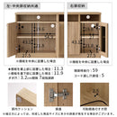 [ 幅150cm ] テレビ台ミドルタイプ テレビ台 ローボード リビングボード 収納 150cm tvラック キャビネット おしゃれ ハイタイプ 65インチ 大容量 木製 扉付き 北欧 32型 40型 50型 ぼん家具