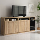 [ 幅150cm ] テレビ台ミドルタイプ テレビ台 ローボード リビングボード 収納 150cm tvラック キャビネット おしゃれ ハイタイプ 65インチ 大容量 木製 扉付き 北欧 32型 40型 50型 ぼん家具