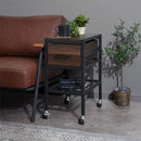 サイドテーブル ミニテーブル ナイトテーブル ソファサイド デスク サイド ワゴン ミニチェスト 引出し 収納 幅30cm 省スペース 西海岸 おしゃれ ぼん家具