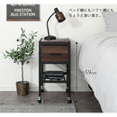 サイドテーブル ミニテーブル ナイトテーブル ソファサイド デスク サイド ワゴン ミニチェスト 引出し 収納 幅30cm 省スペース 西海岸 おしゃれ ぼん家具