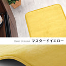 高級キッチンマット〔45×180cm〕 キッチンマット マット ラグ 滑り止め 180cm 消音 遮音効果 低反発 キッチンラグ 台所 キッチン カーペット 玄関 ワイド 衝撃吸収  オールシーズン おしゃれ ぼん家具