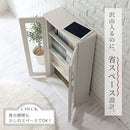 ガラス扉キャビネット〔2扉タイプ〕 ガラスキャビネット 2扉付き 6段 可動棚 本棚 漫画 コミック 薄型 大容量 収納 木目調 リビング ぼん家具