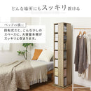 回転式ラック〔ハイタイプ〕 本棚 回転  7段 スリム 木目調 ラック コミック 漫画 ㏅ 大容量 ディスプレイ ぼん家具