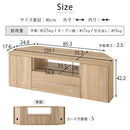 [ 幅120cm ] 木製テレビ台 テレビ台 ローボード 120 tvボード 壁寄せ コーナー 引き出し ロータイプ おしゃれ 北欧 木製 ウォールナット オーク ホワイト 32~46インチ対応 ぼん家具