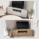 [ 幅120cm ] 木製テレビ台 テレビ台 ローボード 120 tvボード 壁寄せ コーナー 引き出し ロータイプ おしゃれ 北欧 木製 ウォールナット オーク ホワイト 32~46インチ対応 ぼん家具