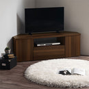 [ 幅120cm ] 木製テレビ台 テレビ台 ローボード 120 tvボード 壁寄せ コーナー 引き出し ロータイプ おしゃれ 北欧 木製 ウォールナット オーク ホワイト 32~46インチ対応 ぼん家具