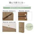 収納ボックス カラーボックス キューブボックス 2段 扉付き リビング収納 本棚 ディスプレイラック 約 幅60 奥行30 高さ60 cm ロータイプ 扉 収納棚 木製 収納 ぼん家具