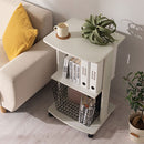 [ 幅45cm ] キャスター付きテレビ台 テレビ台 ハイタイプ テレビラック TV台 テレビ収納 収納棚 省スペース コンパクト 木製 木目調 3段 キャスター付き シンプル 一人暮らし ワンルーム ぼん家具