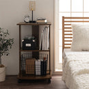 [ 幅45cm ] キャスター付きテレビ台 テレビ台 ハイタイプ テレビラック TV台 テレビ収納 収納棚 省スペース コンパクト 木製 木目調 3段 キャスター付き シンプル 一人暮らし ワンルーム ぼん家具