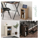 サイドテーブル〔オープン〕 サイドテーブル 木製 ベッドサイドテーブル ナイトテーブル おしゃれ オープンラック 北欧 スリム 収納 コンセント付き 木製 幅30 可動棚 ぼん家具