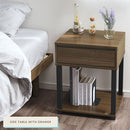 サイドテーブル サイドテーブル ベッドサイドテーブル ナイトテーブル おしゃれ 北欧 スリム ベッドテーブル ミニテーブル ソファーテーブル 収納 引き出し サイドラック ぼん家具