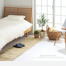 キッチンマット〔45×240cm〕 キッチンマット マット ラグ 240cm 洗える 台所マット 滑り止め キッチンラグ 丸洗い ロング カーペット キッチン ワイド 床暖房 対応 敷物 北欧 無地 おしゃれ ぼん家具