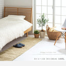 キッチンマット〔60×240cm〕 キッチンマット マット ラグ 240cm 洗える 台所マット 滑り止め キッチンラグ 丸洗い ロング カーペット 床暖房 ずれにくい 北欧 無地 おしゃれ 60×240 ぼん家具