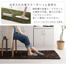 キッチンマット〔60×240cm〕 キッチンマット マット ラグ 240cm 洗える 台所マット 滑り止め キッチンラグ 丸洗い ロング カーペット 床暖房 ずれにくい 北欧 無地 おしゃれ 60×240 ぼん家具