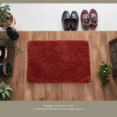玄関マット〔45×65cm〕 玄関マット 室内 45×65 洗える マット 玄関 滑り止め 屋内マット おしゃれ シャギーラグ 丸洗い 無地 室内用 長方形 かわいい ミニ絨毯 ラグマット 北欧 ぼん家具