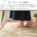 玄関マット〔60×90cm〕 玄関マット おしゃれ 北欧 マット リビング 洗える ラグ 厚手 オールシーズン ラグマット 暖かい ふわふわ 洗えるラグ カーペット 洗濯 滑り止め ぼん家具