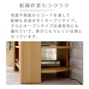 [ 幅80cm ] コンパクトテレビ台 テレビ台 ローボード テレビボード 壁寄せ tv台 32型 おしゃれ 木製 コーナー対応 角置き 幅80 棚 ラック コンパクト 北欧 リビング収納 ぼん家具