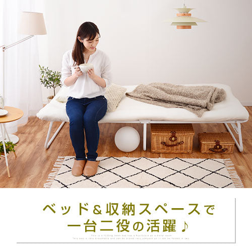折りたたみメッシュベッド〔シングル〕