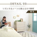 ガラスコレクションケース付チェスト チェスト 5段 脚付き ガラス天板 タンス 衣類収納 アクセサリー ディスプレイ 木目調  ぼん家具