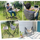 スタンド式3WAYハンモック ハンモック 自立式 3way 室内 室外 折りたたみ キャンプ アウトドア おしゃれ ビーチ ガーデン 庭 スチール ハンガーラック 軽量 ぼん家具