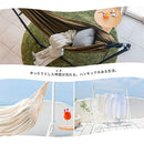 スタンド式3WAYハンモック ハンモック 自立式 3way 室内 室外 折りたたみ キャンプ アウトドア おしゃれ ビーチ ガーデン 庭 スチール ハンガーラック 軽量 ぼん家具