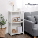 オープンラック オープンラック 3段  組立簡単 収納棚 薄型 シェルフ 隙間収納 木目調 サイドラック A4 ぼん家具