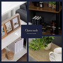 オープンラック オープンラック 3段  組立簡単 収納棚 薄型 シェルフ 隙間収納 木目調 サイドラック A4 ぼん家具