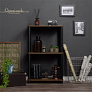 オープンラック オープンラック 3段  組立簡単 収納棚 薄型 シェルフ 隙間収納 木目調 サイドラック A4 ぼん家具