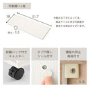 キャスター付き収納ラック 本棚 キャスター付き 3段 可動棚 ラック 収納棚 スリム 漫画 木目調 隙間収納 ぼん家具