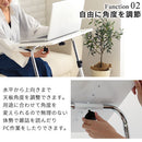 フリーテーブル サイドテーブル 昇降式テーブル 折りたたみ ソファーテーブル おしゃれ 机 作業台 ベッドテーブル 北欧 pcデスク 軽量 スリム 角度 高さ調節 ぼん家具