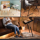 フリーテーブル サイドテーブル 昇降式テーブル 折りたたみ ソファーテーブル おしゃれ 机 作業台 ベッドテーブル 北欧 pcデスク 軽量 スリム 角度 高さ調節 ぼん家具
