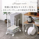 新聞ストッカー 新聞ストッカー キャスター 紐通し 新聞紙 古紙 雑誌 ラック おしゃれ 新聞ラック マガジンラック 収納 カゴ かご ワゴン スチール ぼん家具