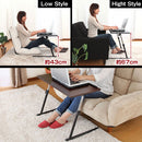 折りたたみ式昇降テーブル サイドテーブル 昇降式テーブル スリム 折りたたみテーブル おしゃれ ソファーテーブル 角度調節 PCデスク 北欧 作業机 ミニ ベッド ソファ ぼん家具