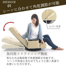 木肘付回転座椅子 座椅子 おしゃれ リクライニングチェア 座敷椅子 折りたたみ 回転式座椅子 肘掛け付き 収納 コンパクト 一人用 ハイバック レバー式座椅子 ぼん家具